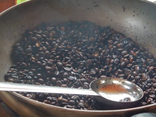 torr&eacute;faction de caf&eacute;